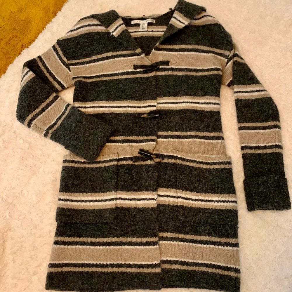 Max Studio Wool Hooded Sweater
